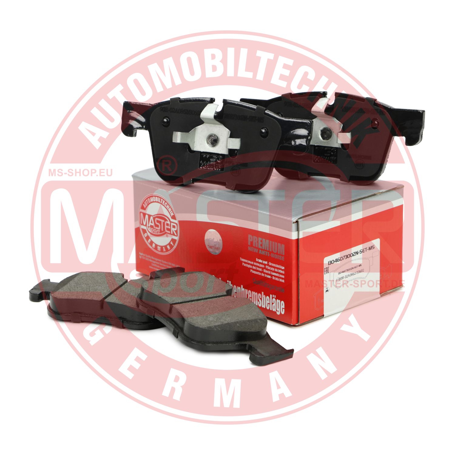 Placute frana MASTERSPORT GERMANY 13046073002N-SET-MS